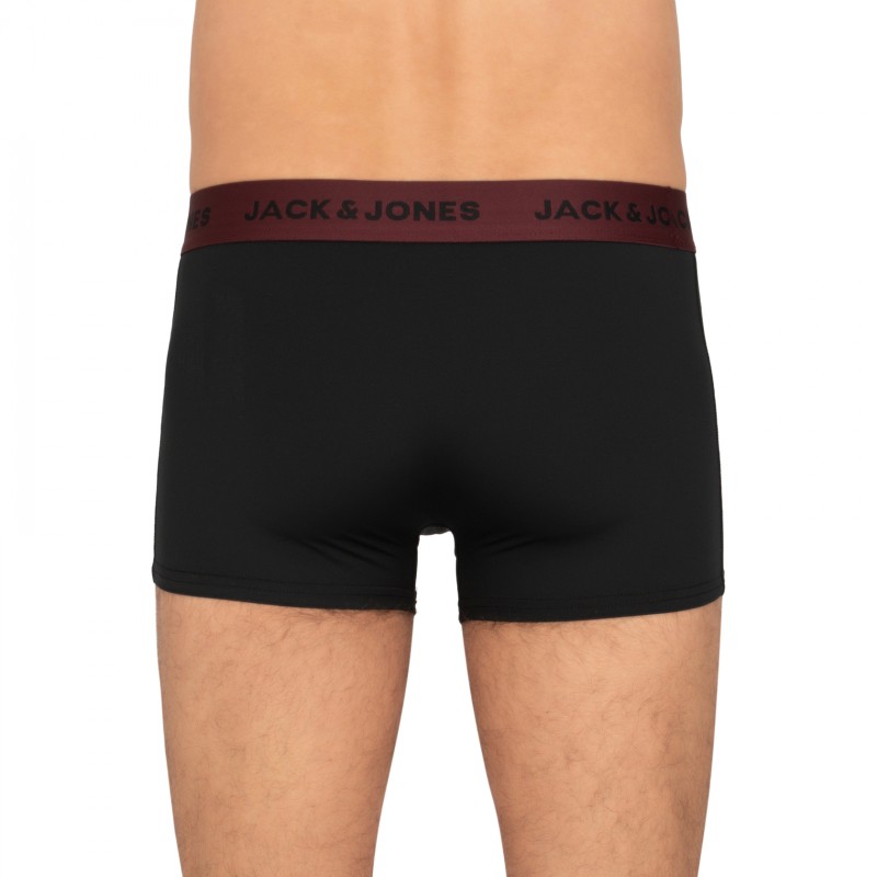 Jack & Jones_3-er Set_Trunks_Schwarz_mitMotiv