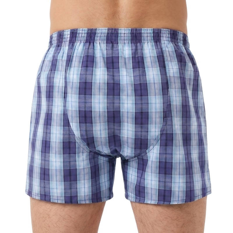 D.E.A.LInternational_Boxershorts_Hellblau_Dunkelblau_kariert