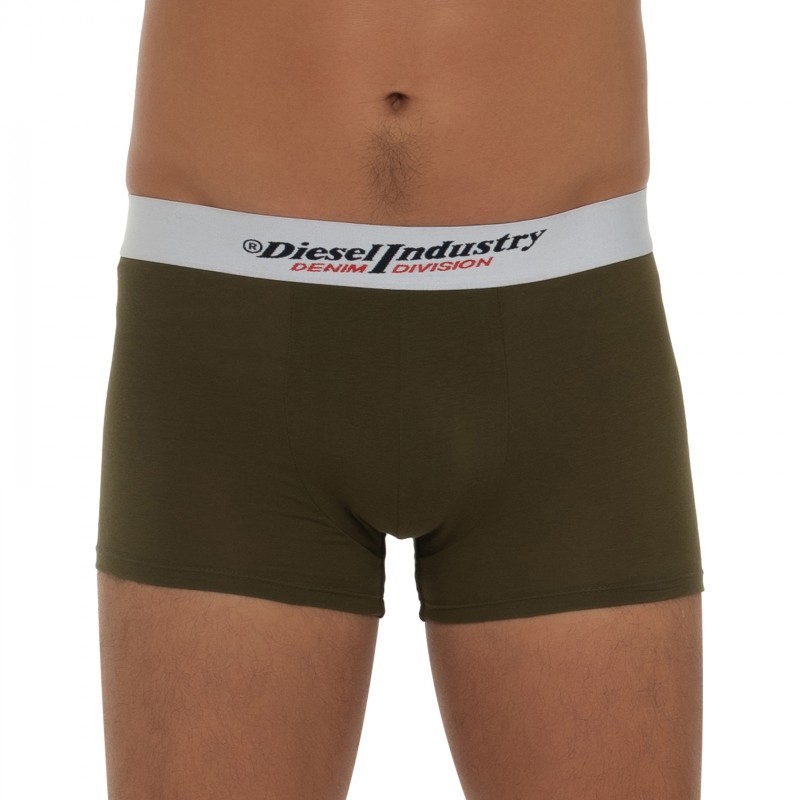 Boxerman_Herrenunterwäsche_Boxershorts_Diesel_3-er Set_Trunks_Schwarz Grau & Khaki