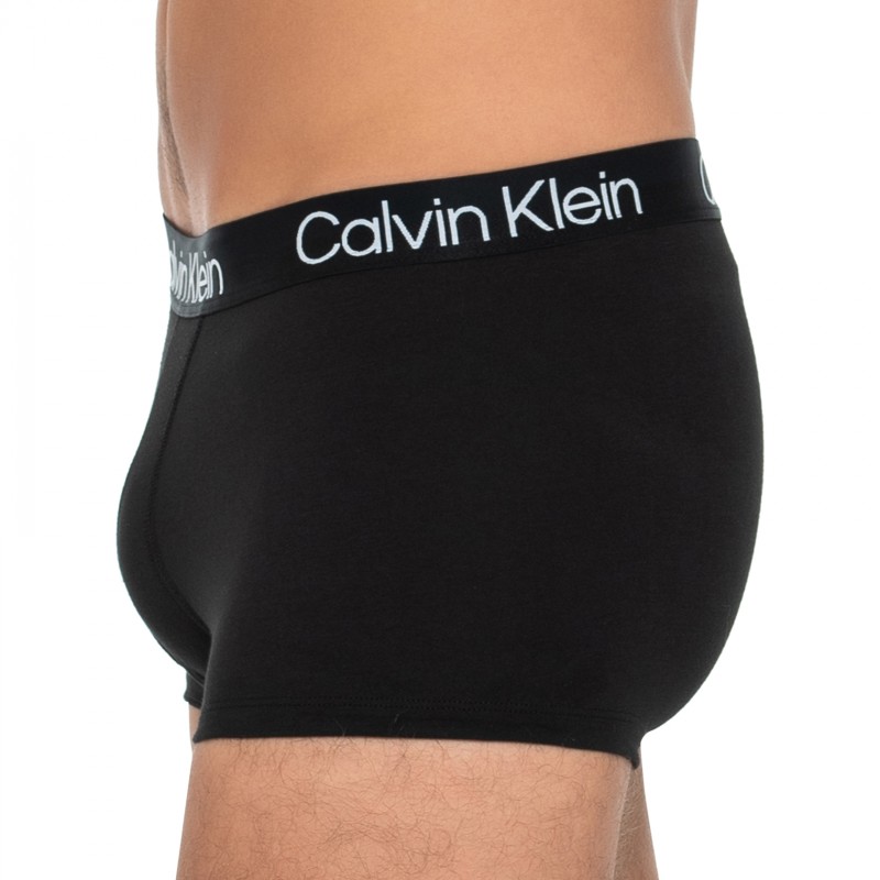 CalvinKlein_3-erSet_Trunks_Grau,Rot&Schwarz