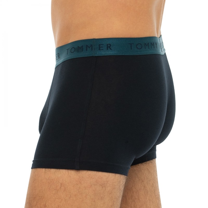 TommyHilfiger_3-erSet_Trunks_Blau_mitverschiedenfabigemWebbund
