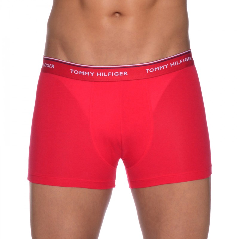 Tommy Hilfiger 3er-Set Strech Trunks in blau & rot & weiß
