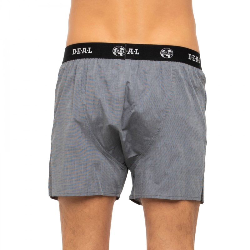 Boxerman_Herrenunterwäsche_D.E.A.L International_Boxershorts_Logobund_Grau