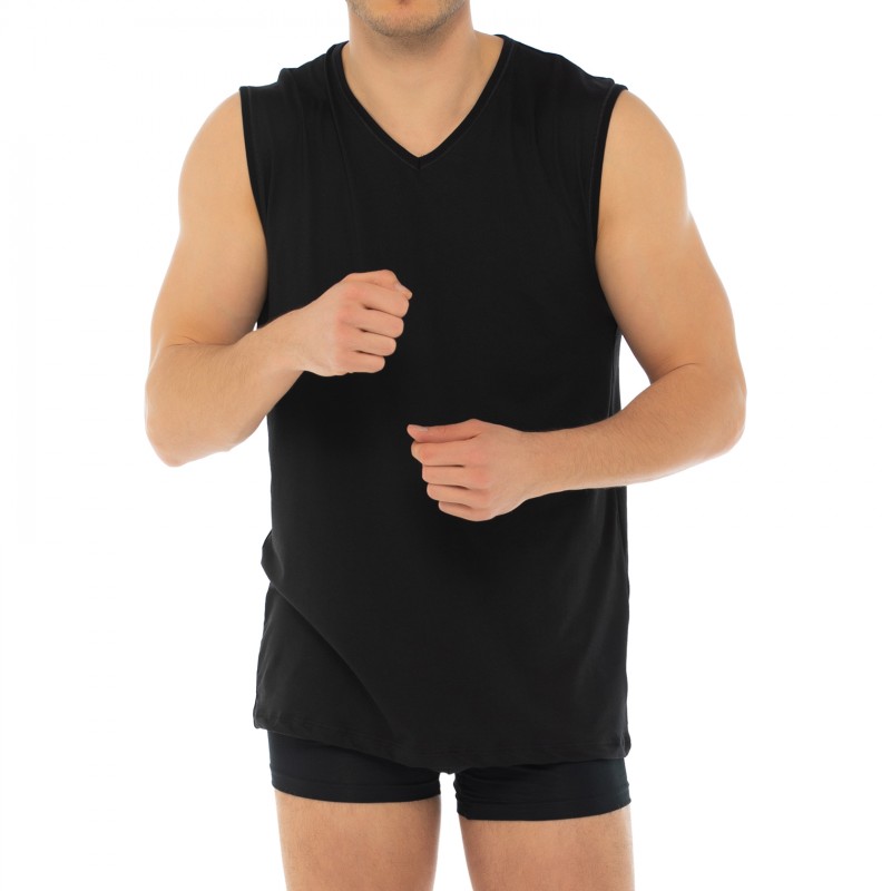 Mey_Muscl-Shirt_Schwarz