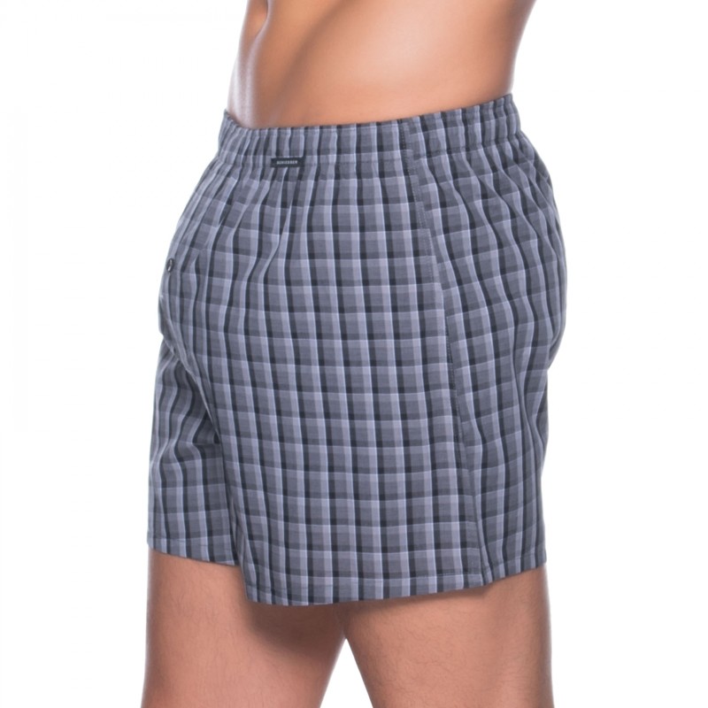 Schiesser_2-erSet_Boxershorts_Blau_kariert