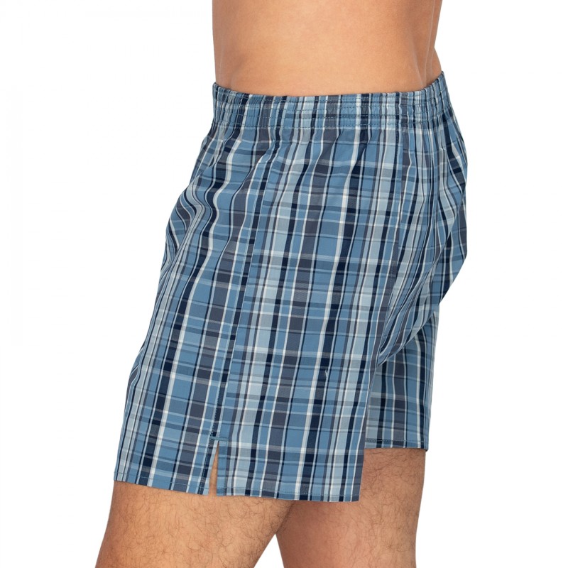 D.E.A.LInternational_Boxershorts_Blau_kariert