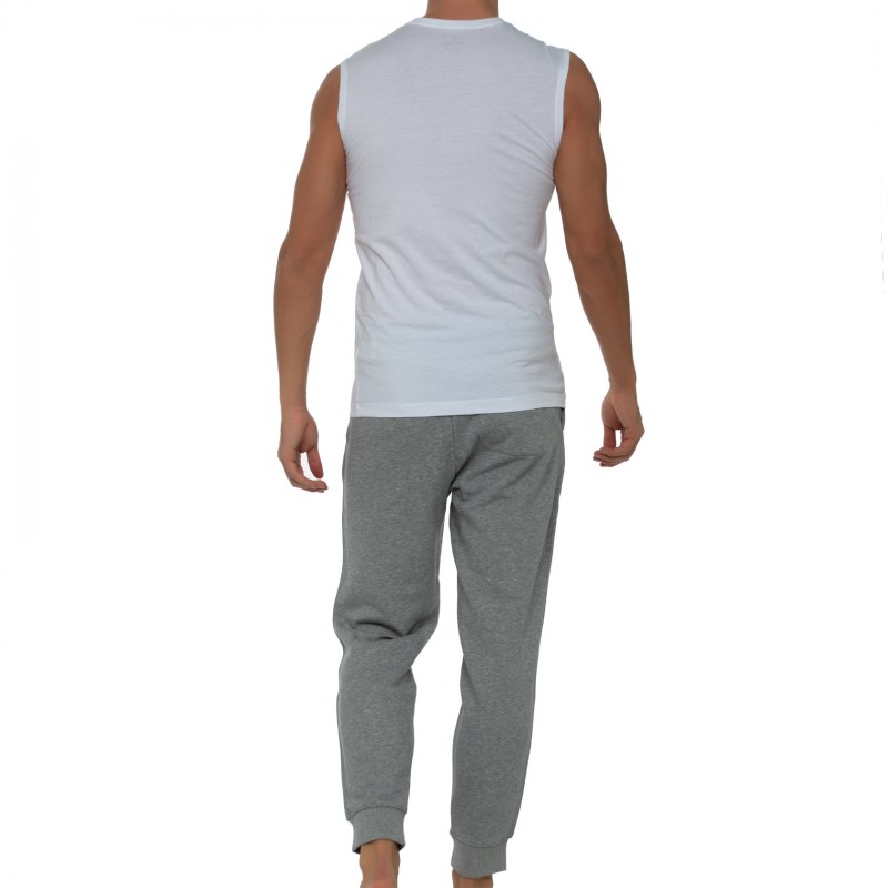 Boxerman_Herrenunterwäsche_Unterhemd_Ragman_2-er Set_Shirts_Weiß_V-Ausschnitt