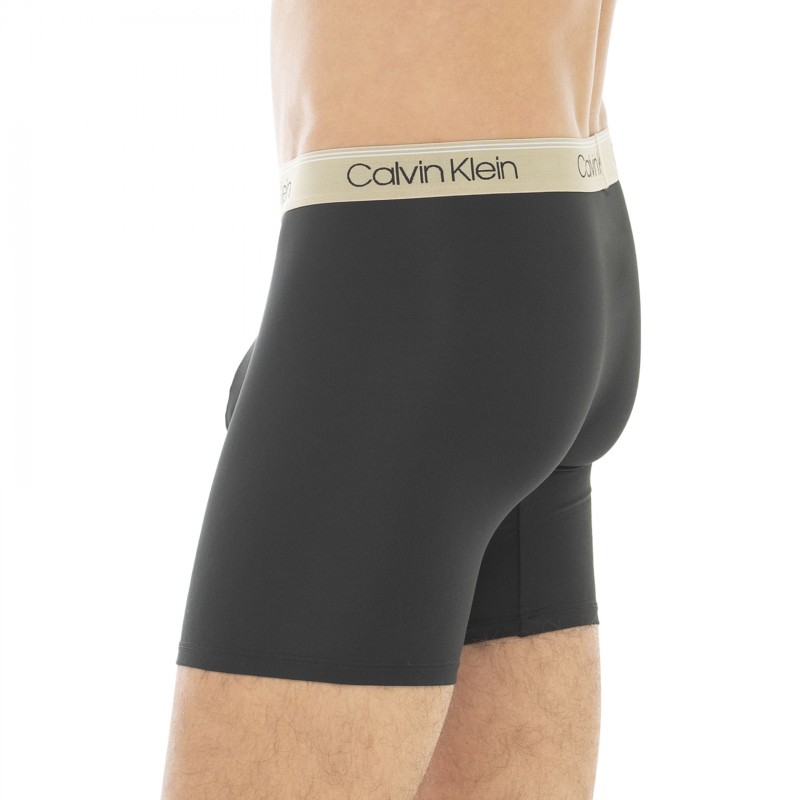 CalvinKlein_3-erSet_BoxerBriefs_Schwarz_mitverschiedenfarbigemWebbund