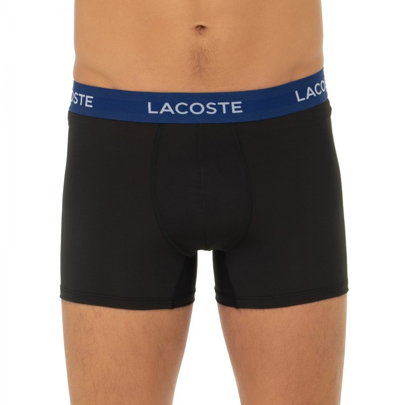 Boxerman_Herrenunterwäsche_Boxershorts_Lacoste_3-er Set_Trunks_Schwarz
