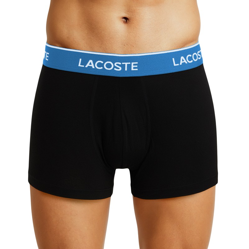 Boxerman_Herrenunterwäsche_Boxershorts_ Lacoste_5-er Set_Trunks_Schwarz