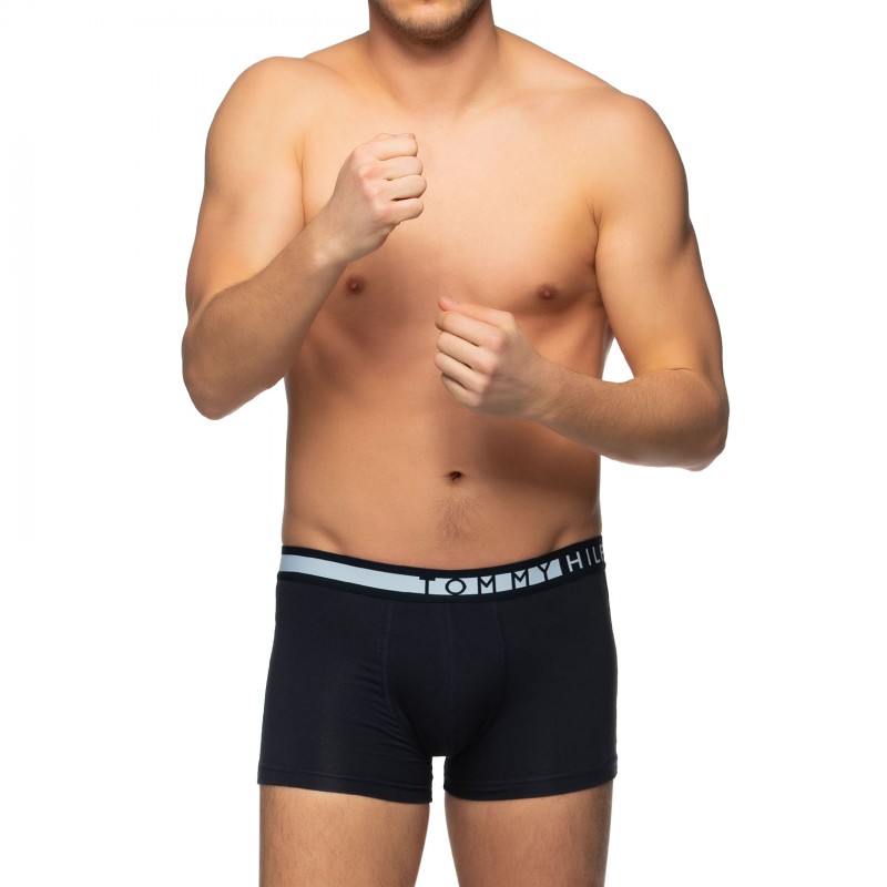 Boxerman_Herrenunterwäsche_Boxershorts_Tommy Hilfiger_3-er Set_Trunks_Dunkelblau