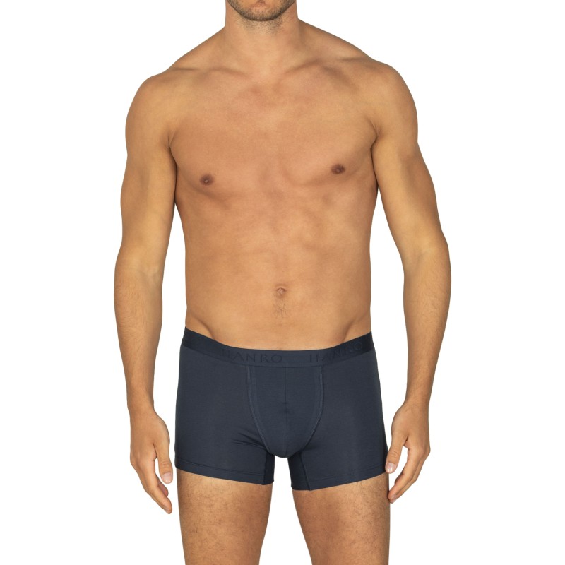 Hanro_2-erSet_Trunks_Blau_&_Hellblau