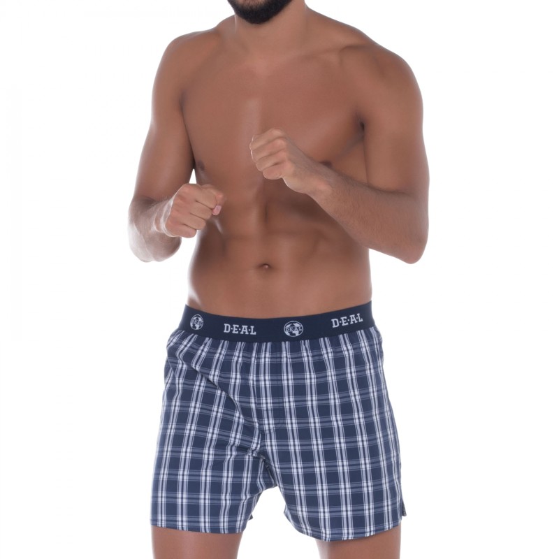 D.E.A.LInternational_Boxershorts_Blau&Weiß_kariert