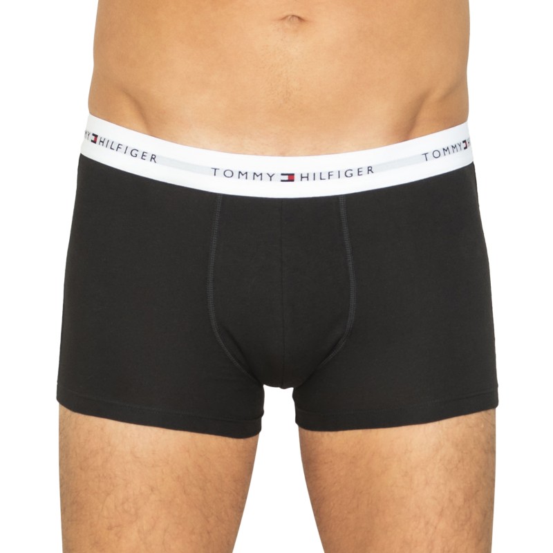 Tommy Hilfiger 3-er Set Trunks Blau, Grün & Schwarz mit Webbund