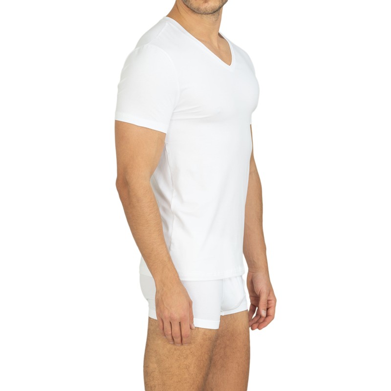 Boxerman_Bodywear_Athleisurewear_Mey_T-Shirt_Weiss