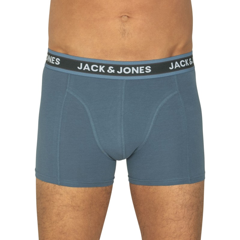 Jack & Jones_3-er Set_Trunks_Schwarz_Petrol_Hellblau