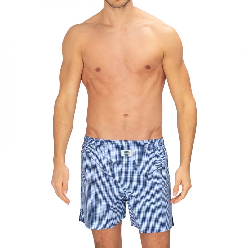 D.E.A.LInternational_Boxershorts_Blau_kariert