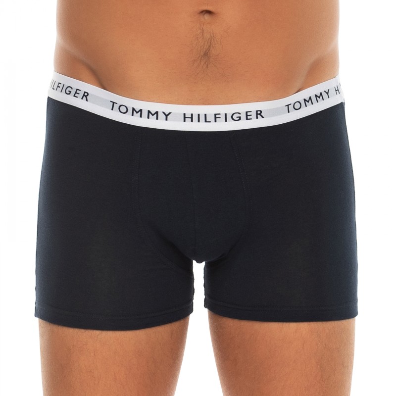 Tommy Hilfiger 5-er Set Trunks Blau mit verschiedenfarbigen Webbund