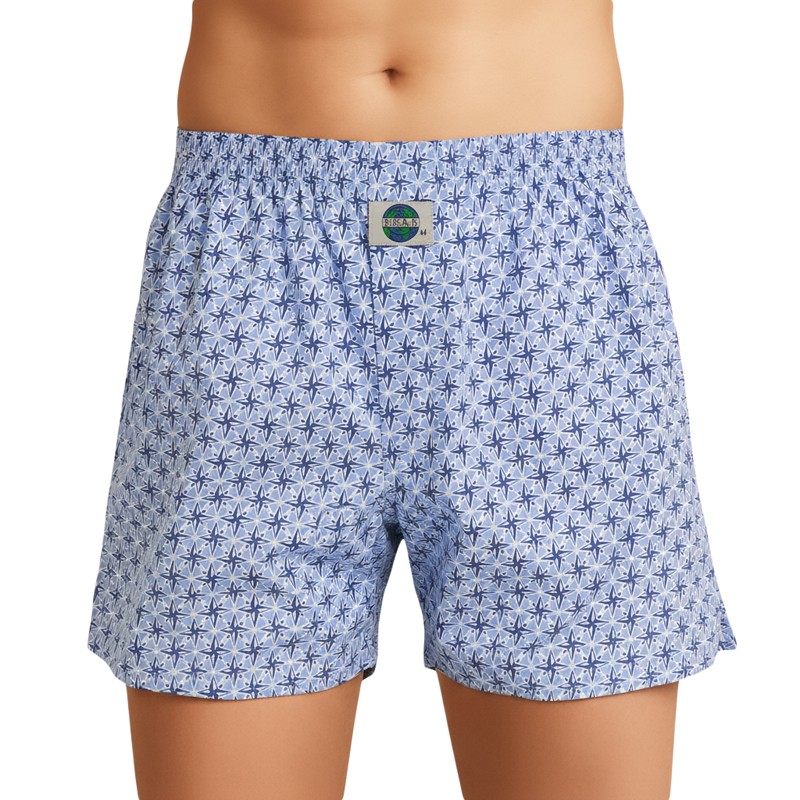 D.E.A.L International Boxershorts Hellblau mit Stern-Print günstig online kaufen