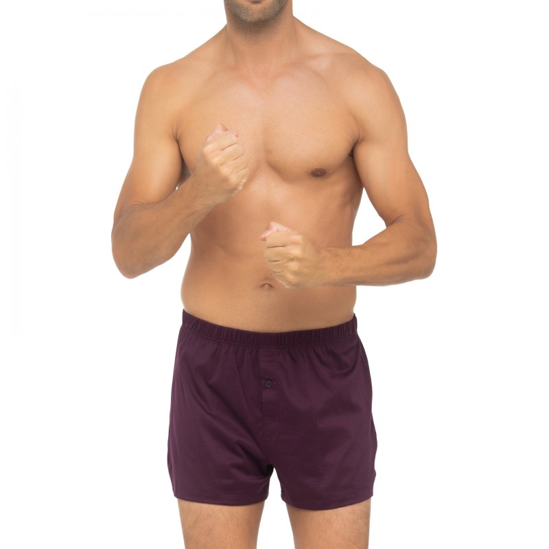 Hanro Boxershorts Lila