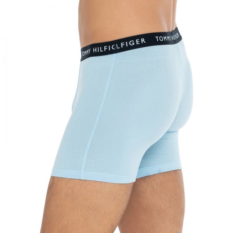 TommyHilfiger_3-erSet_Trunks_Blau&Rot