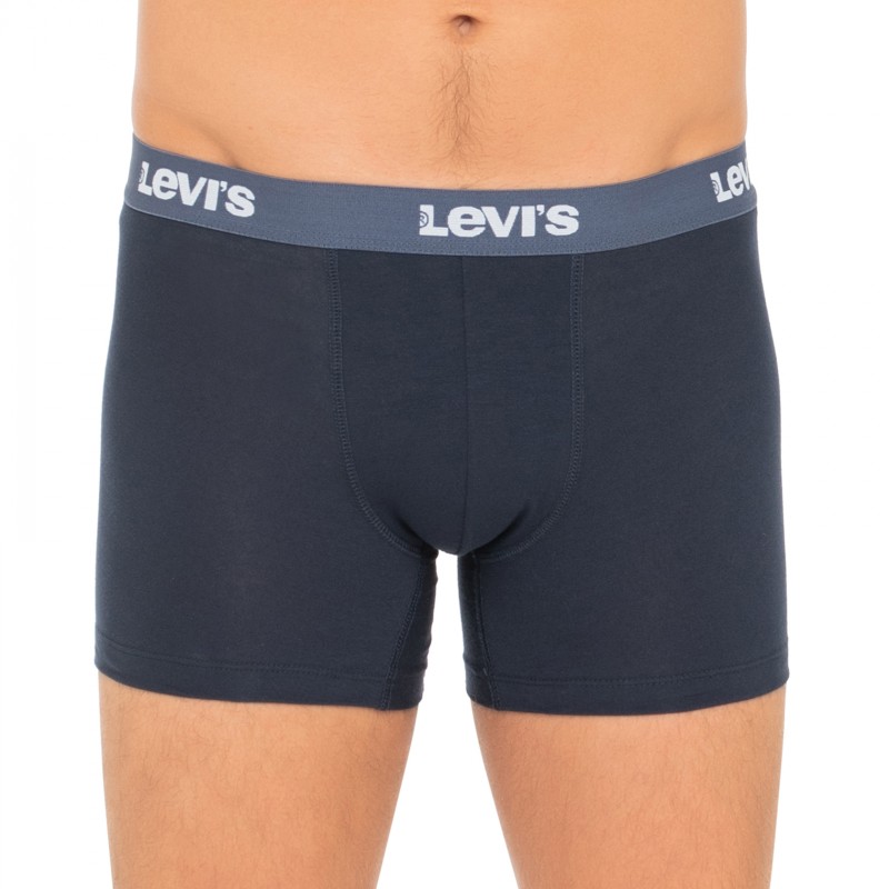 Levi's_3-er Set_Boxer Briefs_Dunkelblau & Blau