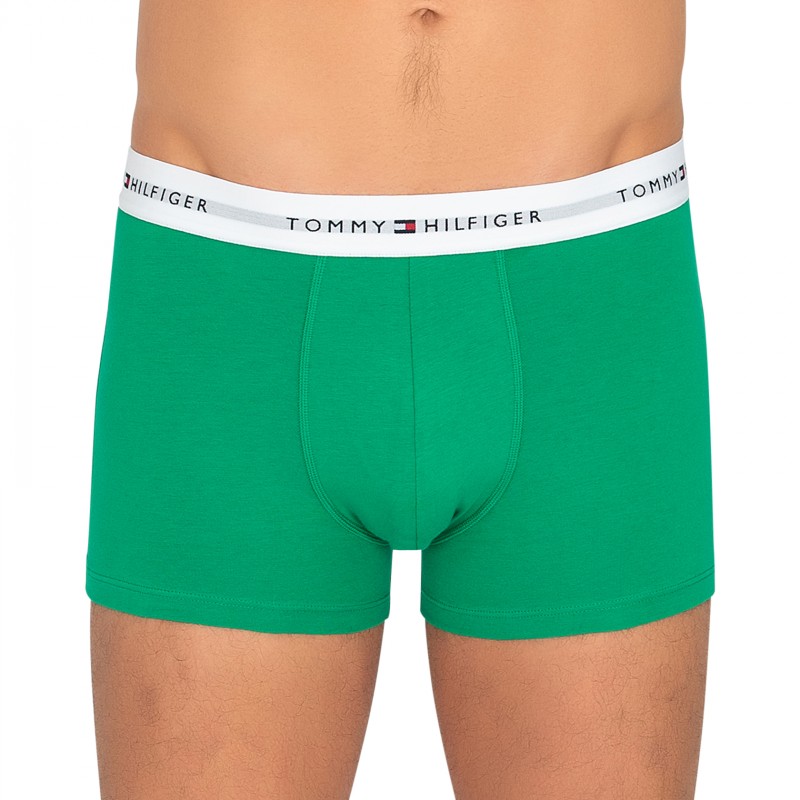 TommyHilfiger_3-erSet_Trunks_Orange,Dunkelblau&Grün