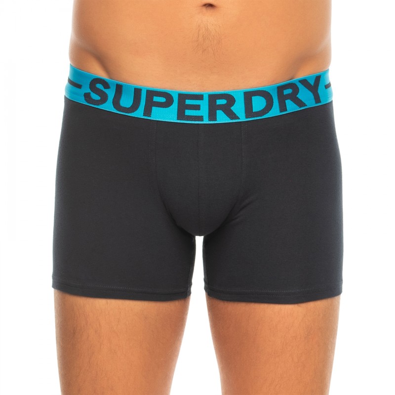 Superdry_3-erSet_BoxerBriefs_Blau&Grün