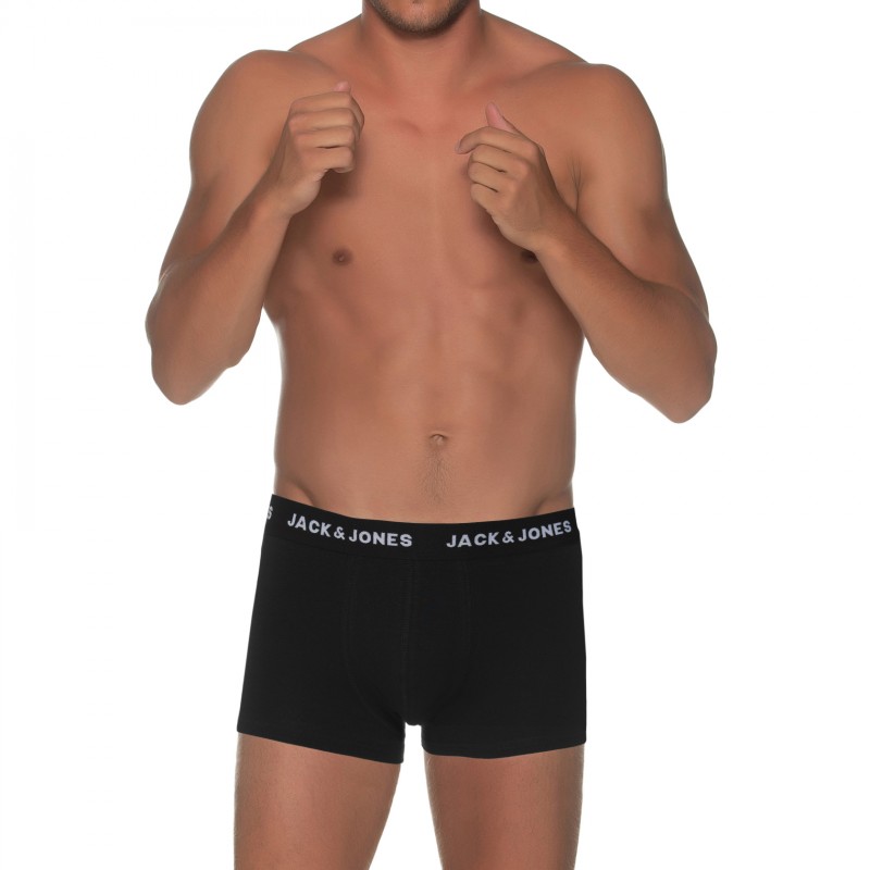 Boxerman_Boxershorts_Herrenunterwäsche_Jack&Jones_5-erSet_Trunks_Schwarz