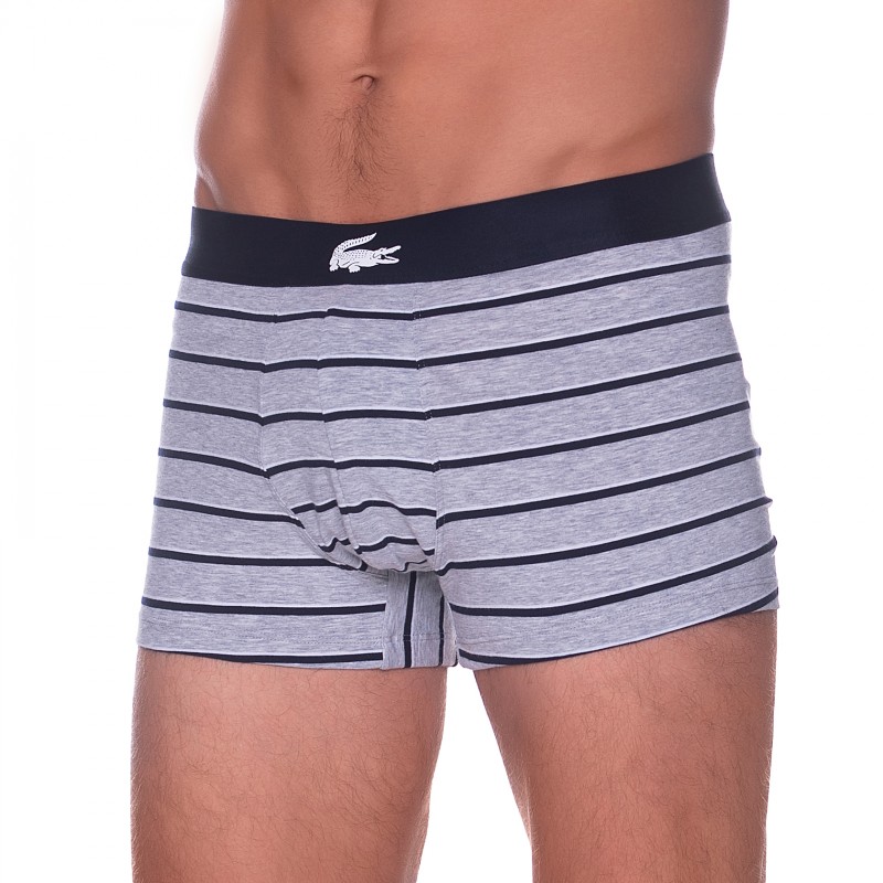 Boxerman_Boxershorts_Herrenunterwäsche_Retroshorts_Lacoste_3-er Set_Trunks_Grau