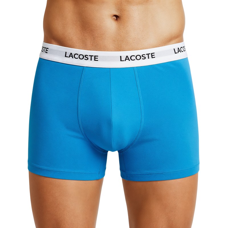 Lacoste_3-er_Set_Trunks_in_Dunkelblau_Blau_&_Türkis