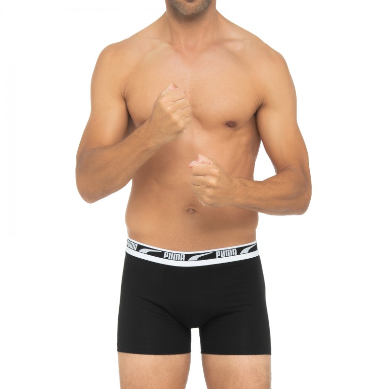 Boxerman_Herrenunterwäsche_Puma_2-er Set_Boxer Schwarz