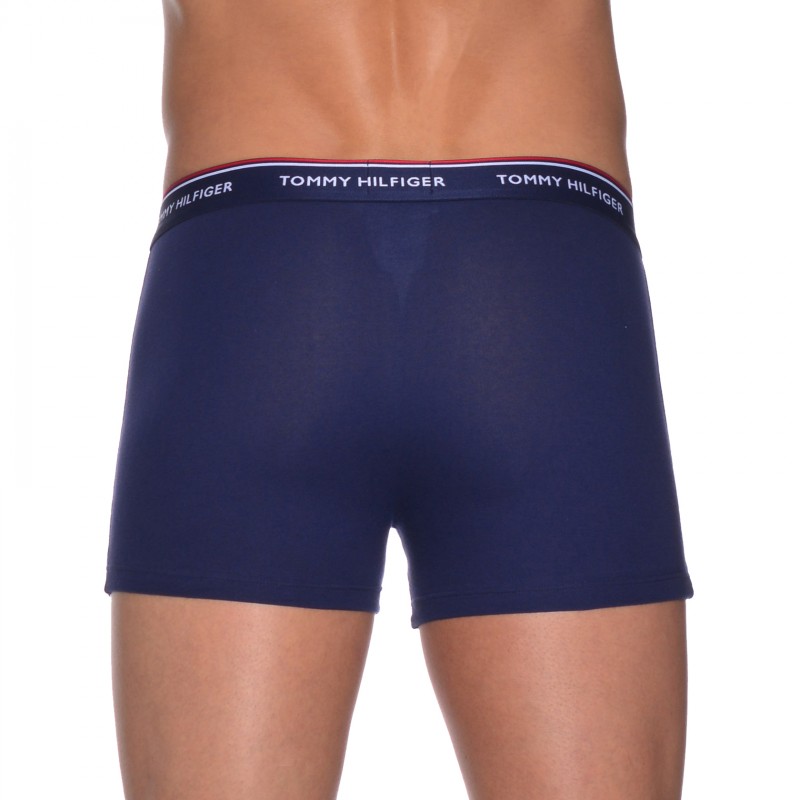 Tommy Hilfiger 3er-Set Strech Trunks in blau & rot & weiß