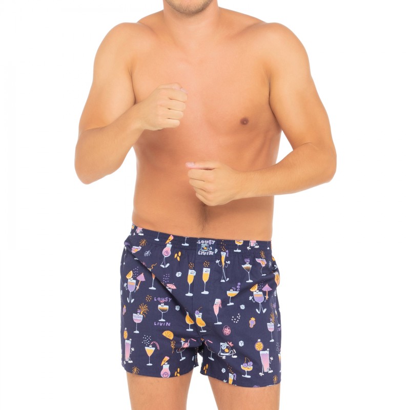 Lousy Livin_Boxershorts_Violet_Cocktail Motiv