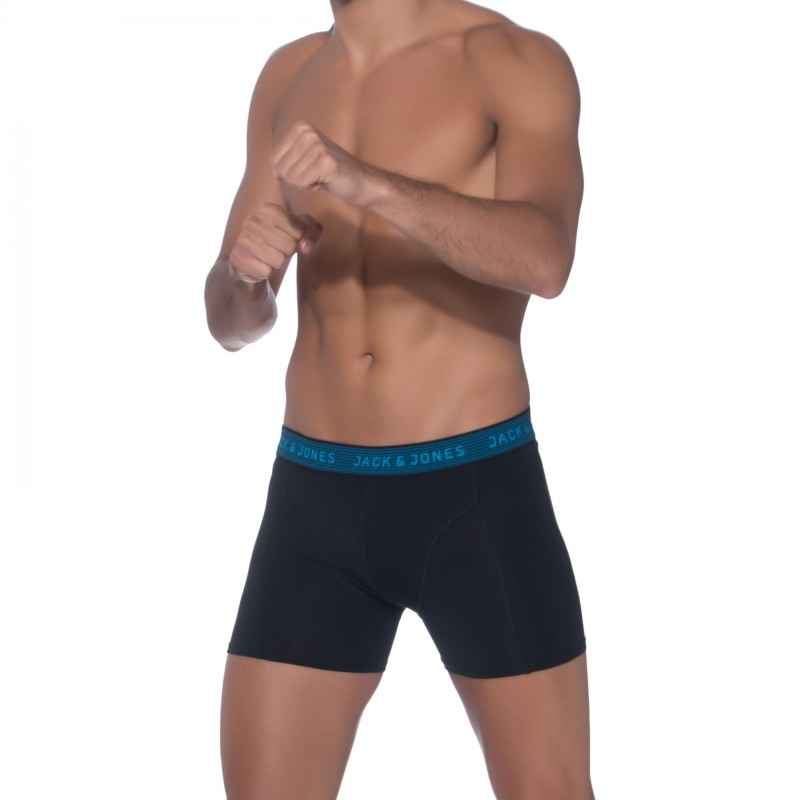 Jack & Jones_3-er Set_Trunks_Schwarz