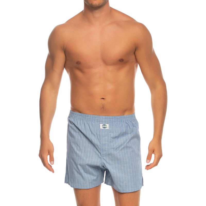 D.E.A.LInternational_Boxershorts_Blau_kariert