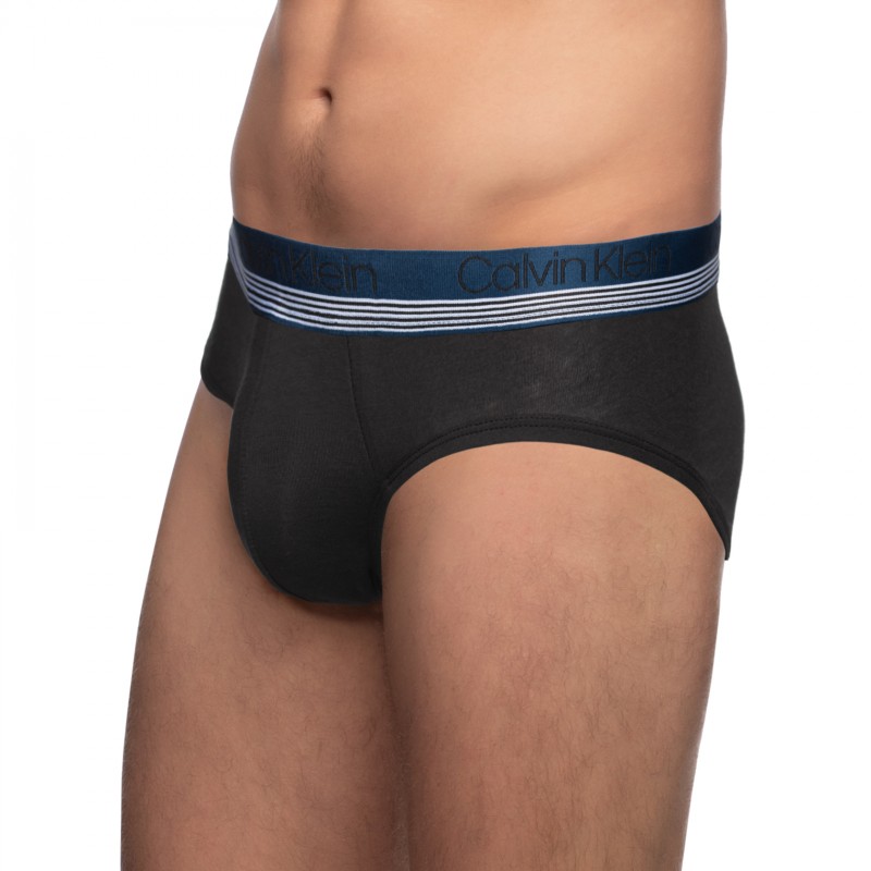 Boxerman_Herrenunterwäsche_Boxershorts_Calvin Klein_3-er Set_Slips_Schwarz