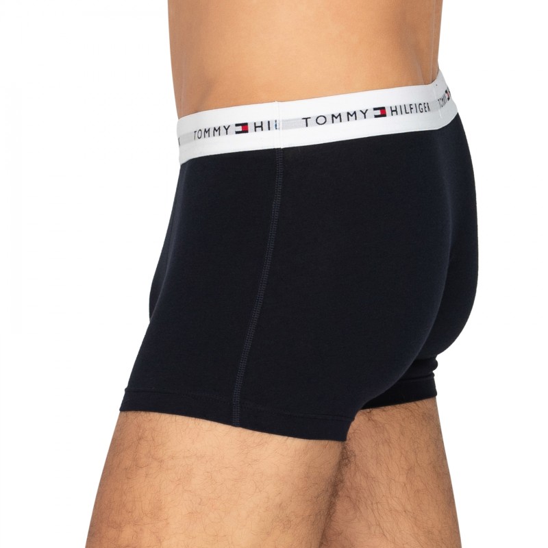 TommyHilfiger_5-erSet_Trunks_Schwarz_mitverschiedenfarbigemWebbund