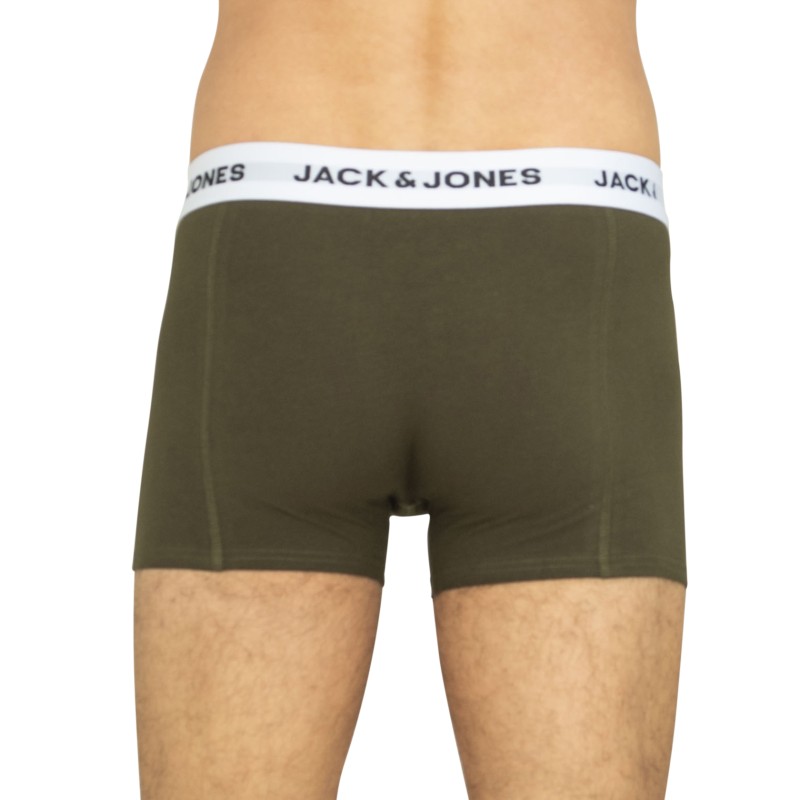 Jack & Jones 10-er Set Trunks Schwarz, Blau, Grün & Grau