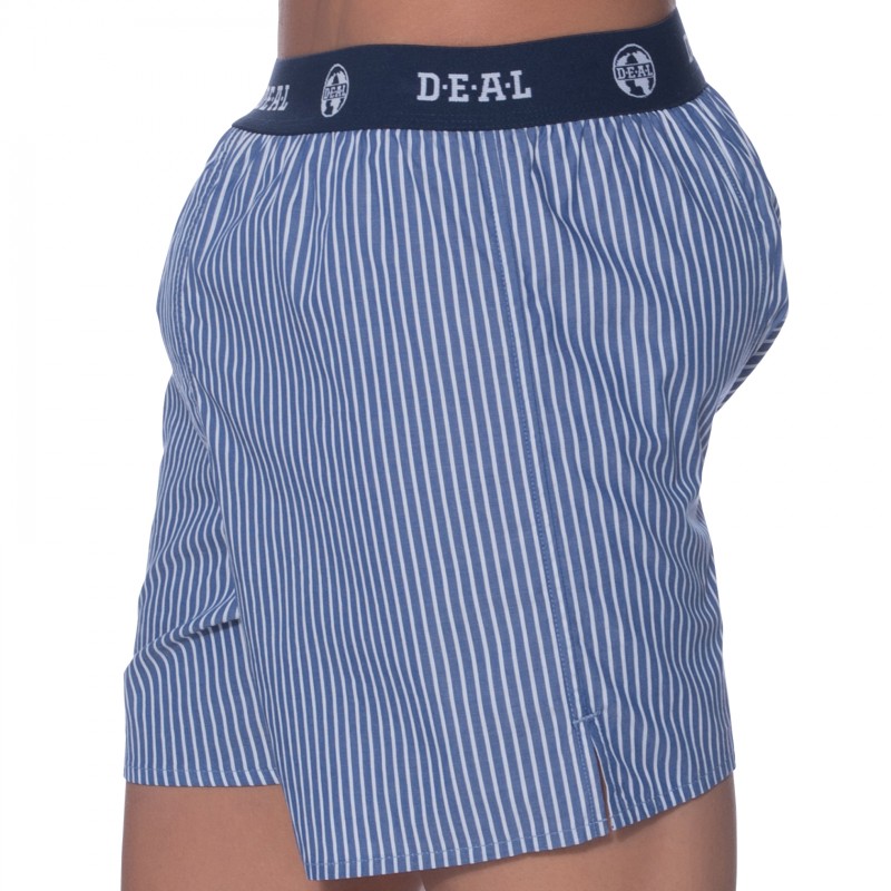 DEAL_Boxershorts_Blau_Längsstreifen