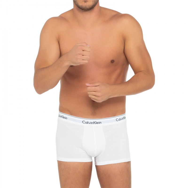 Calvin Klein_3-er Set_Trunks_Grau Weiß Schwarz