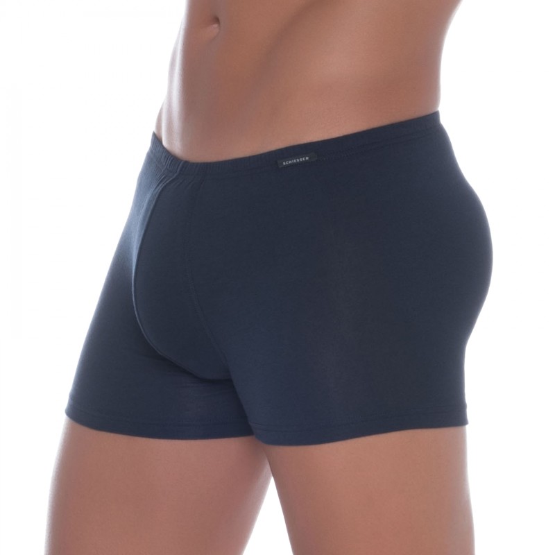 Schiesser_2-er Set_Shorts_Dunkelblau