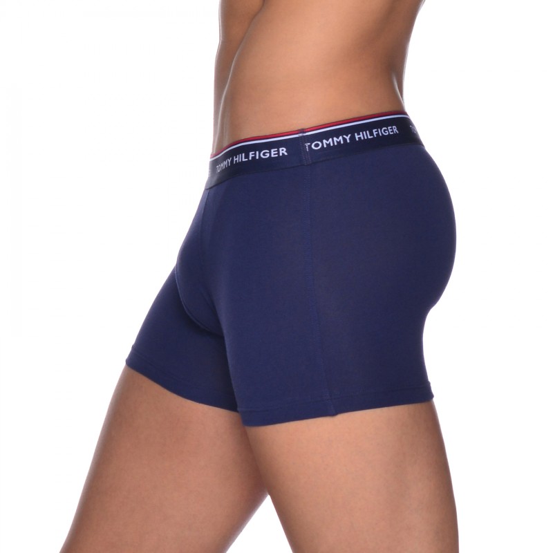 Tommy Hilfiger 3er-Set Strech Trunks in blau & rot & weiß