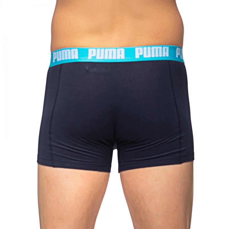Boxerman_Herrenunterwäsche_Boxershorts_Puma_2-er Set_Basic Boxer_Blau Türkis