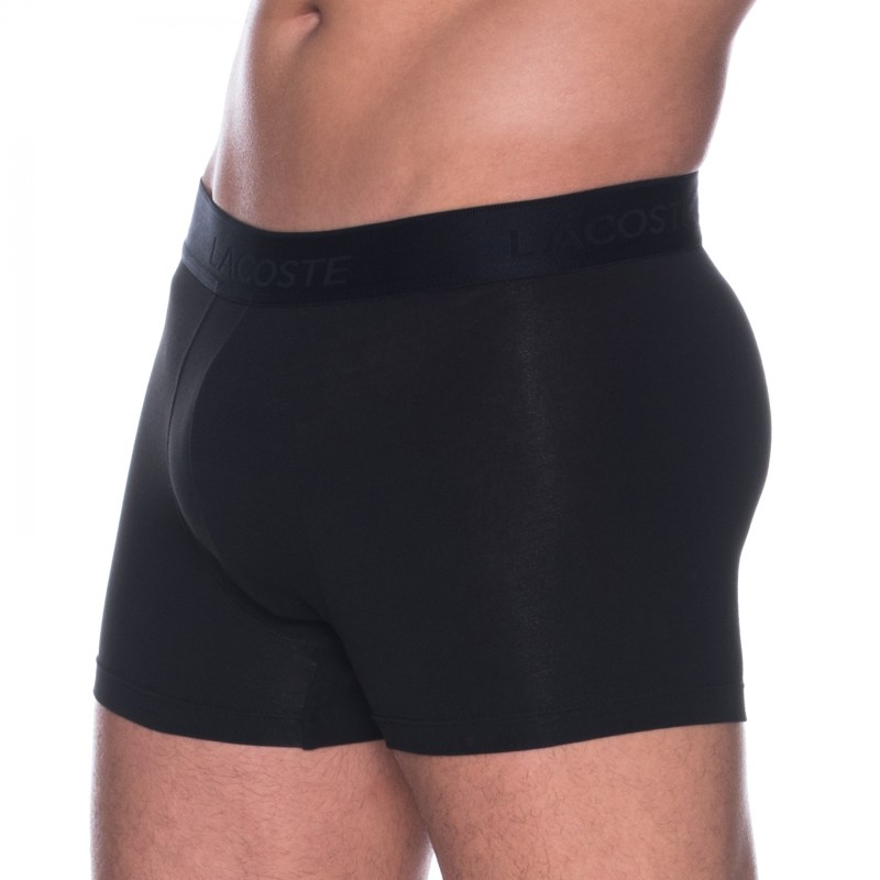 Lacoste_3-er Set_Trunks_Schwarz
