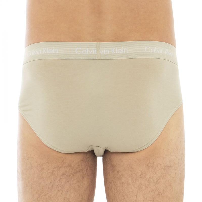 CalvinKlein_5-erSet_Slips_Pink,Grau,Orange,Schwarz&Beige