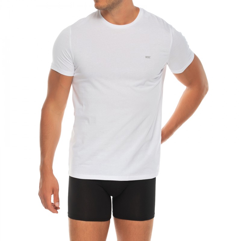 Diesel_3-erSet_T-Shirts_Weiß
