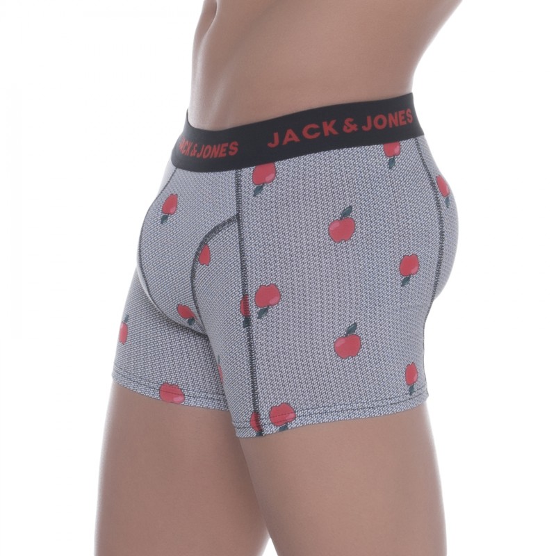 Jack&Jones_3-erSet_Trunks_Schwarz&Weiß_mitfruchtigemPrint