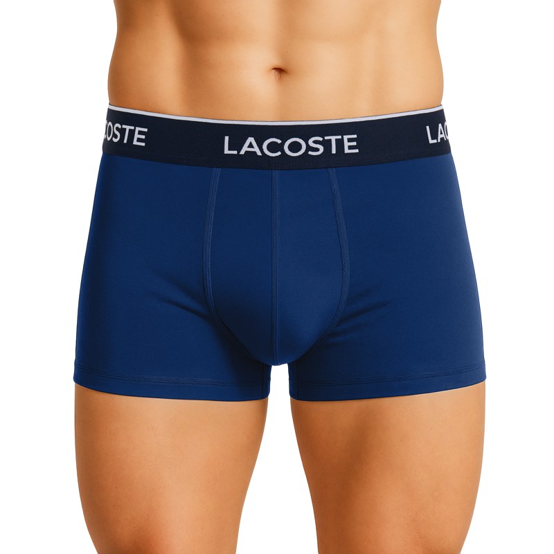 Lacoste 3-er Set Trunks in Grün, Blau & Flieder