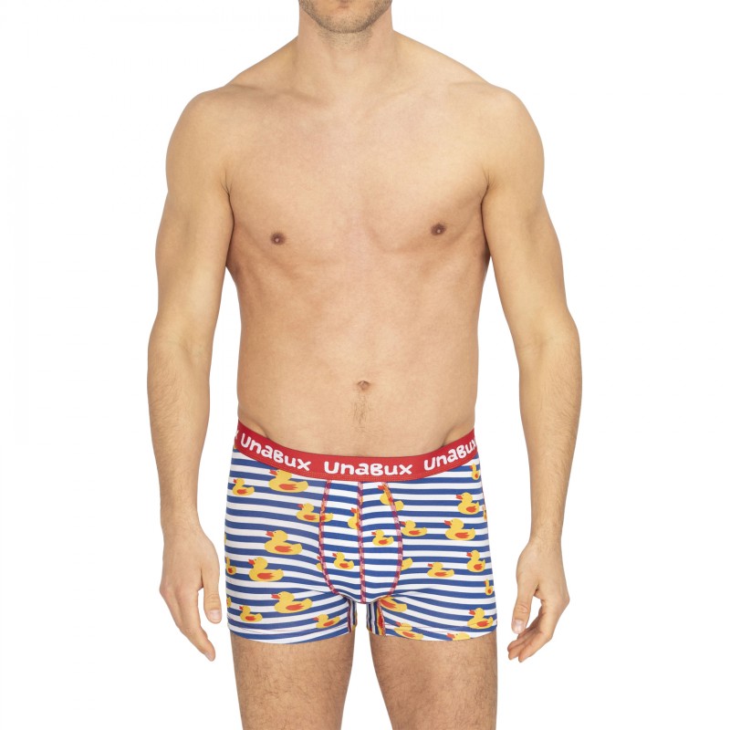 Unabux_Boxershorts_Blau&Weiß_gestreift_mitMotiv